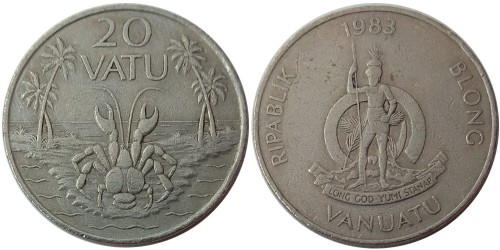 20 вату 1983 Вануату