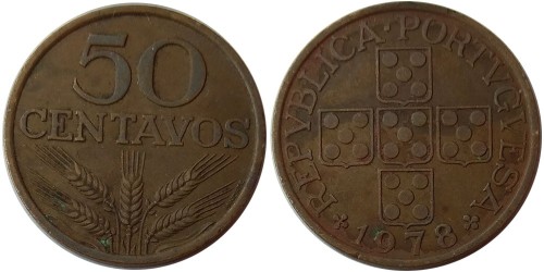 50 сентаво 1978 Португалия