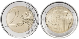 2 евро 2015 Италия — 750 лет со дня рождения Данте Алигьери