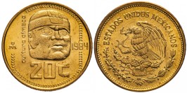 20 сентаво 1984 Мексика