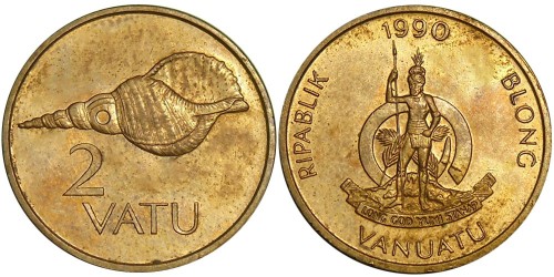 2 вату 1990 Вануату