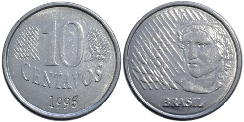 10 сентаво 1995 Бразилия