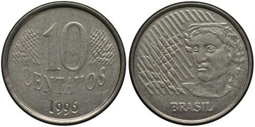 10 сентаво 1996 Бразилия