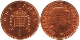 1 пенни 2004 Великобритания