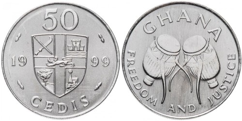50 седи 1999 Гана UNC