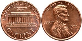 1 цент 1979 США