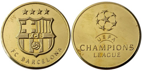 Памятная медаль — Футбольный клуб — Барселона