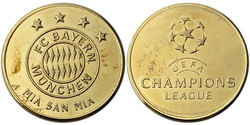 Памятная медаль — Футбольный клуб — Бавария Мюнхен