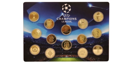 Набор памятных медалей — Лига чемпионов УЕФА №3