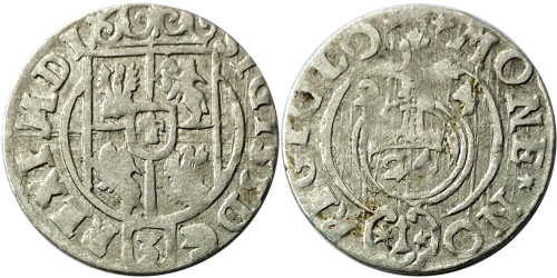 Полторак (1,5 гроша) 1624 Польша — Сигизмунд III — серебро №1