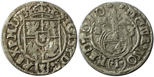 Полторак (1,5 гроша) 1623 Польша — Сигизмунд III — серебро №9