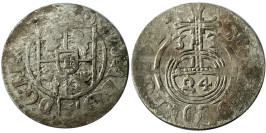 Полторак (1,5 гроша) 1633 Польша — Сигизмунд III — серебро
