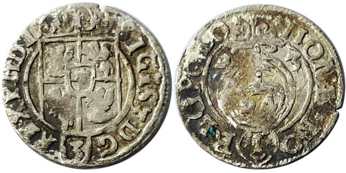 Полторак (1,5 гроша) 1623 Польша — Сигизмунд III — серебро №6
