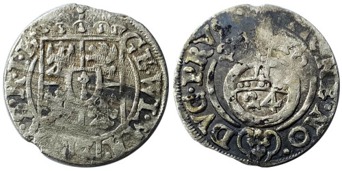 Полторак (1,5 гроша) 1626 Польша — Сигизмунд III — серебро №5