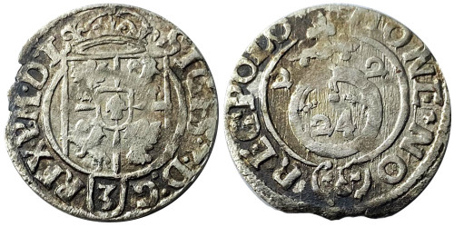 Полторак (1,5 гроша) 1622 Польша — Сигизмунд III — серебро №16