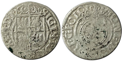 Полторак (1,5 гроша) 1621 Польша — Сигизмунд III — серебро №7
