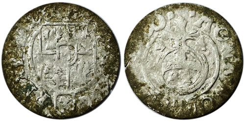 Полторак (1,5 гроша) 1624 Польша — Сигизмунд III — серебро №17