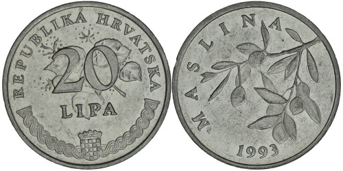 20 лип 1993 Хорватия