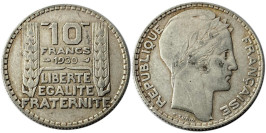 10 франков 1930 Франция — серебро №2