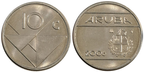 10 центов 2006 Аруба