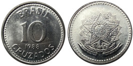 10 крузадо 1988 Бразилия