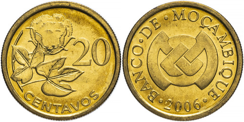 20 сентаво 2006 Мозамбик