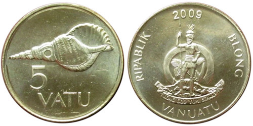 5 вату 2009 Вануату