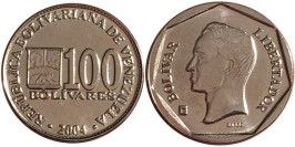 100 боливар 2004 Венесуэла UNC