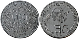 100 франков 2019 Западная Африка UNC
