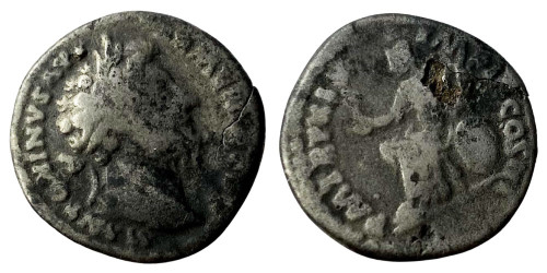 Лимесный денарий 161 — 181 г. н.е. — Марк Аврелий (Рома)