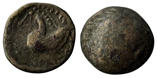 Кельтское подражание тетрадрахме Филиппа II Македонского 3-4 век. до н.э.