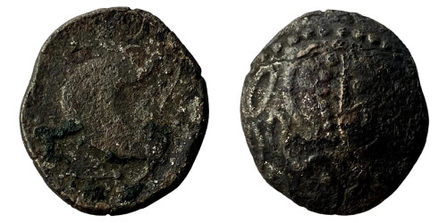Кельтское подражание тетрадрахме Филиппа II Македонского 3-4 век. до н.э. №2