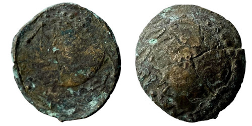 Кельтское подражание тетрадрахме Филиппа II Македонского 3-4 век. до н.э. №5