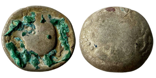 Кельтское подражание тетрадрахме Филиппа II Македонского 3-4 век. до н.э. №9