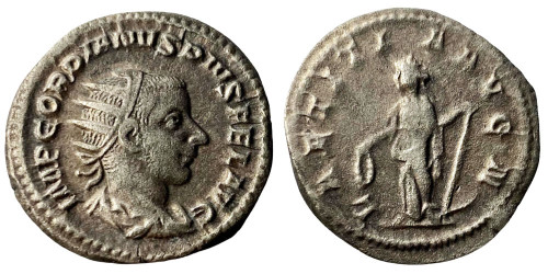 Антониниан 238 — 244 г. н.е. — Гордиан III (Летиция) — серебро