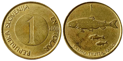 1 толар 2000 Словения