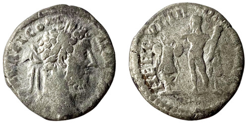 Денарий 161 — 192 г. н.е. — Коммод — серебро