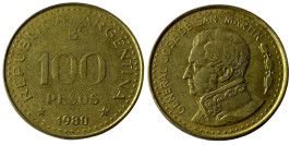 100 песо 1980 Аргентина