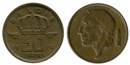 50 сантимов 1975 Бельгия (VL)