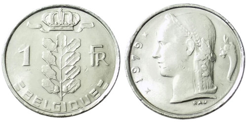 1 франк 1979 Бельгия (FR)