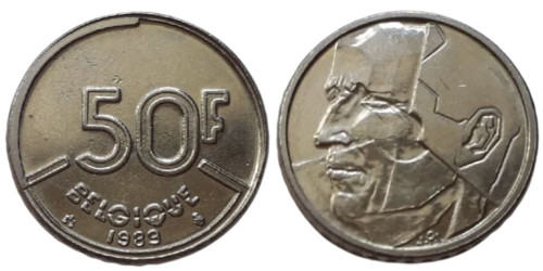 50 франков 1989 Бельгия (FR)
