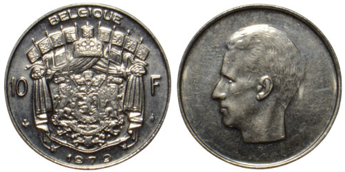 10 франков 1979 Бельгия (FR)