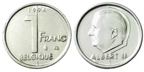 1 франк 1994 Бельгия (FR)