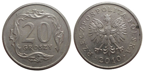 20 грошей 2010 Польша
