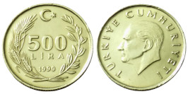 500 лир 1990 Турция