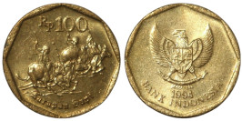 100 рупий 1994 Индонезия