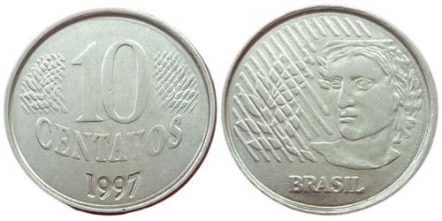 10 сентаво 1997 Бразилия
