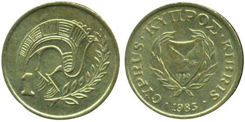 1 цент 1983 Республика Кипр