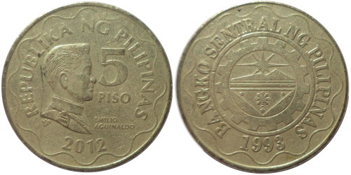 5 писо 2012 Филиппины