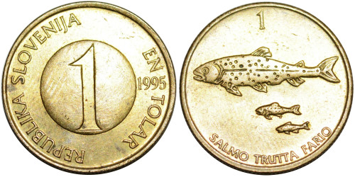 1 толар 1995 Словения